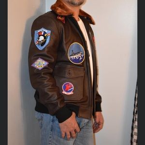 Top Gun Pete Mitchell Maverick Custom Jacket, Costume